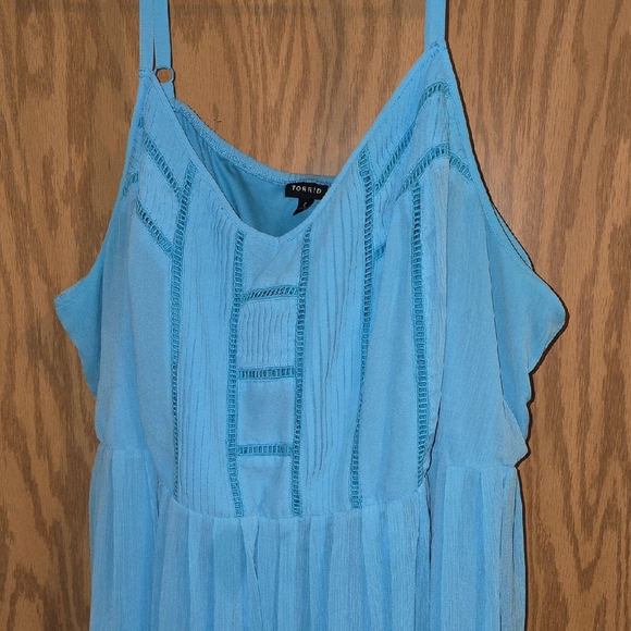 Torrid Women's Blue Dress - Picture 6 of 10